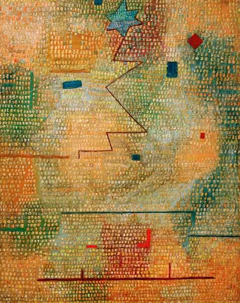 aufgehender Stern, a Paul Klee