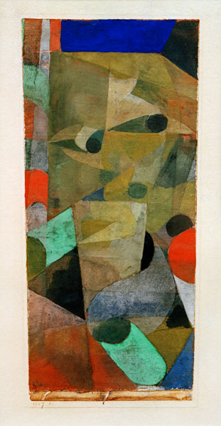 Blick des Daemons, 1917, 1. a Paul Klee