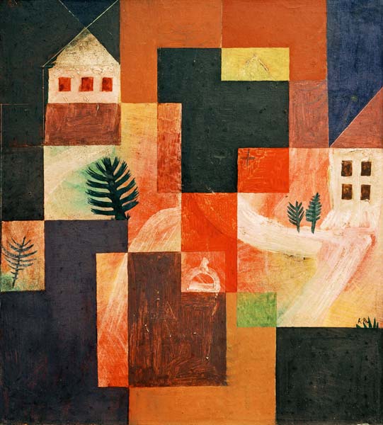 Choral und Landschaft, 1921. 125 a Paul Klee