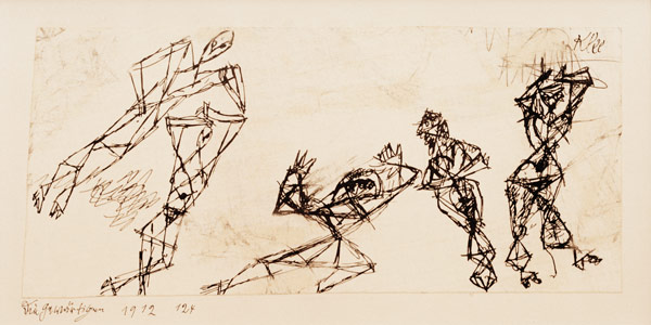 Die Gegenwaertigen, 1912, 124. a Paul Klee