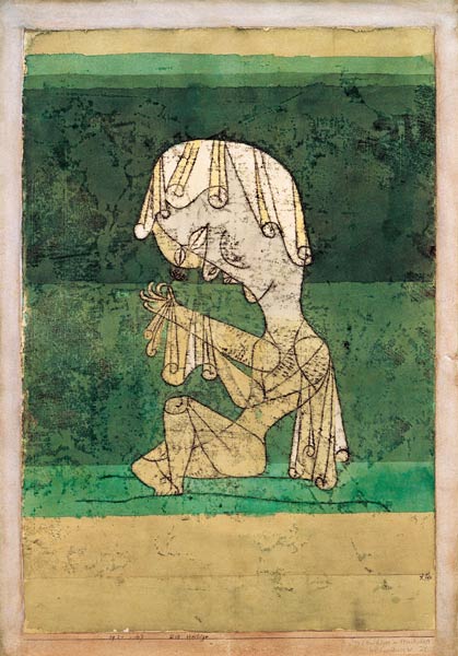 Die Heilige, 1921. a Paul Klee
