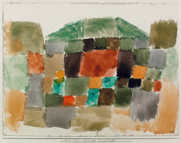 Duenenlandschaft, 1923. a Paul Klee