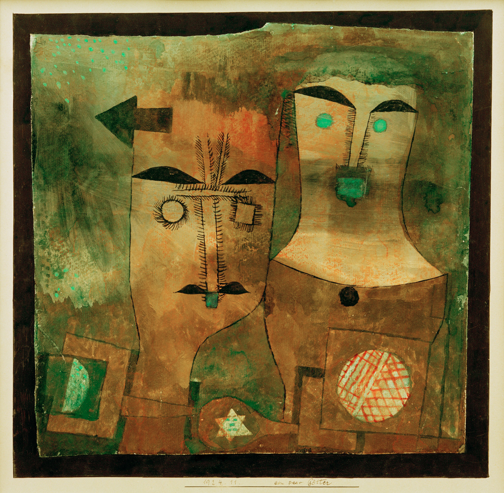 Un paio di dei a Paul Klee