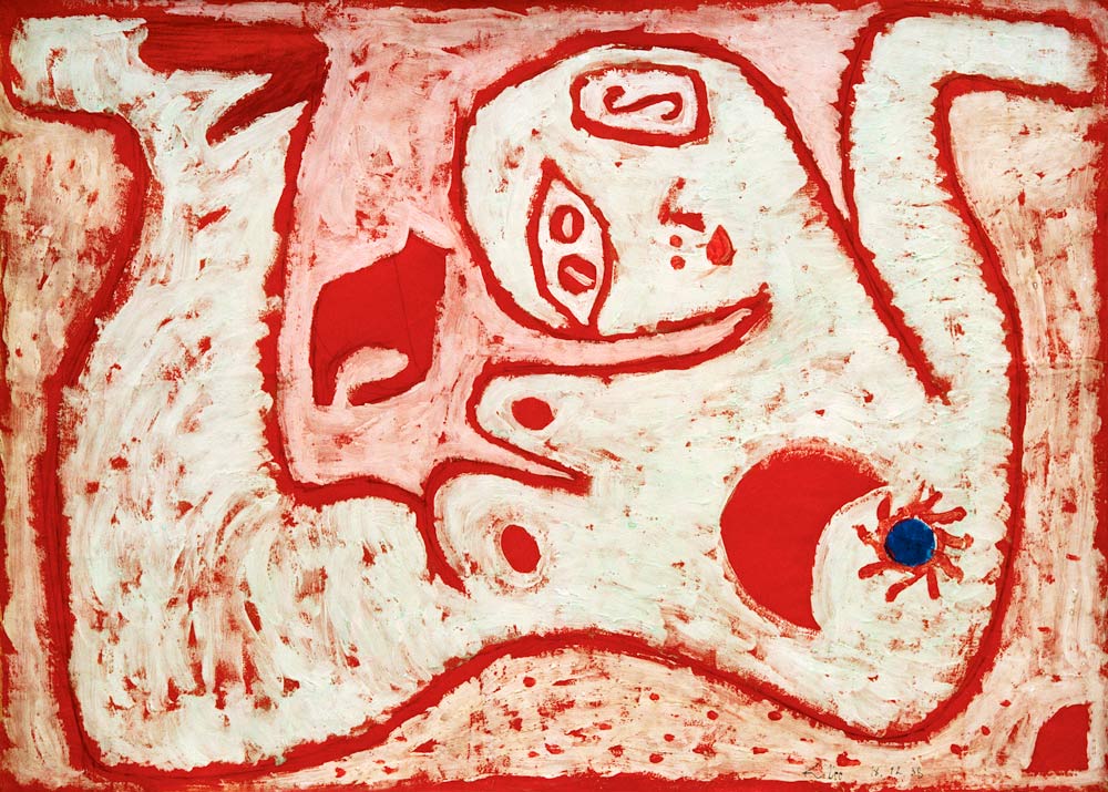 ein Weib fuer Goetter, 1938  452 (A 12). a Paul Klee