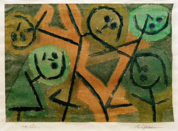 Elfen, 1939. 10004 (CD 4). a Paul Klee