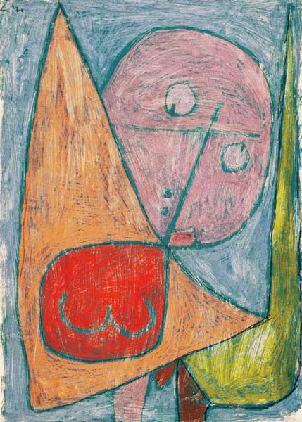Angel, still female (Engel, noch weiblich) a Paul Klee