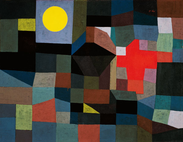 Fire at Full Moon a Paul Klee