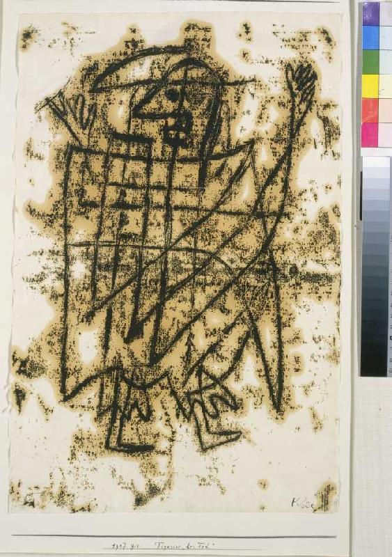Figurine the death. a Paul Klee