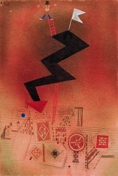 Gebannter Blitz, 1927. a Paul Klee