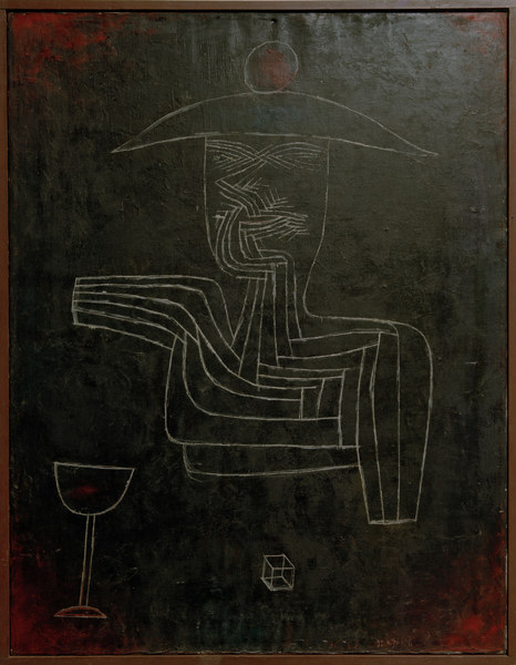 Geist bei Wein und Spiel, 1927, a Paul Klee