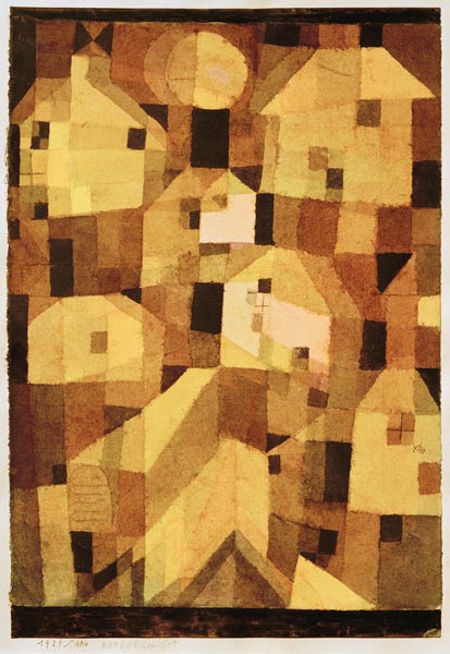 Luoghi autunnali a Paul Klee