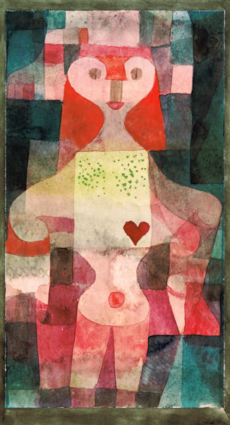 Queen of hearts a Paul Klee