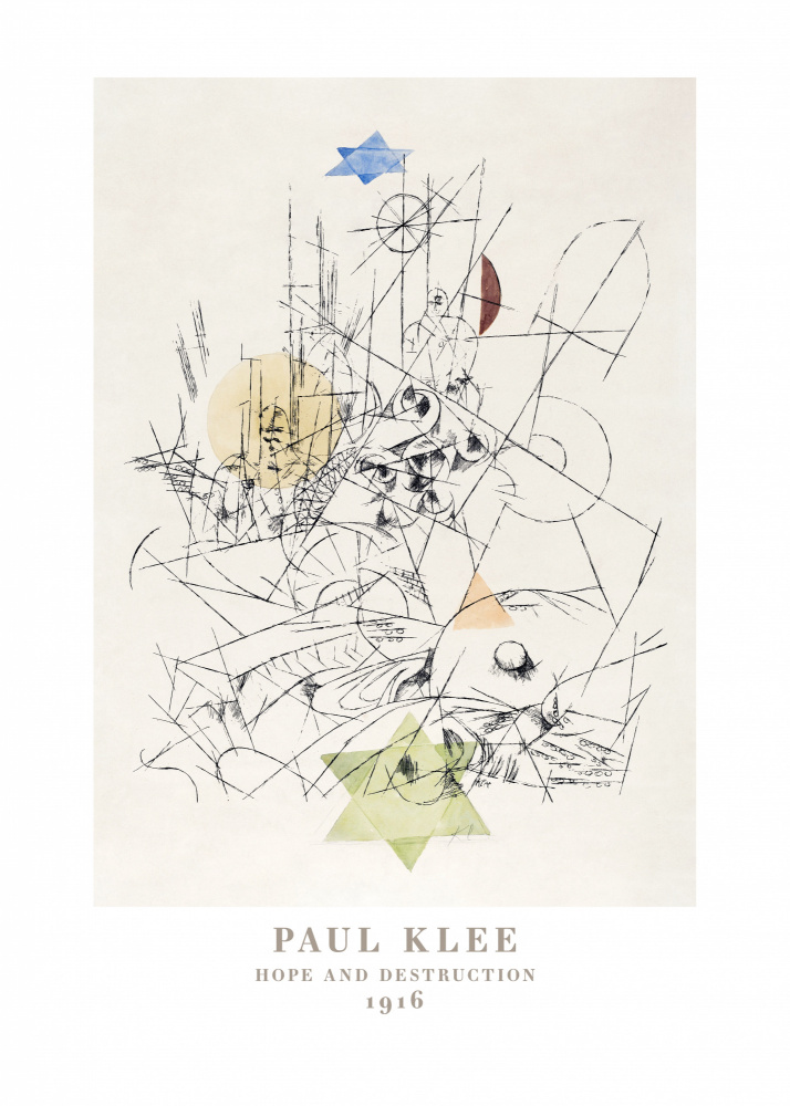 Hope and Destruction 1916 a Paul Klee