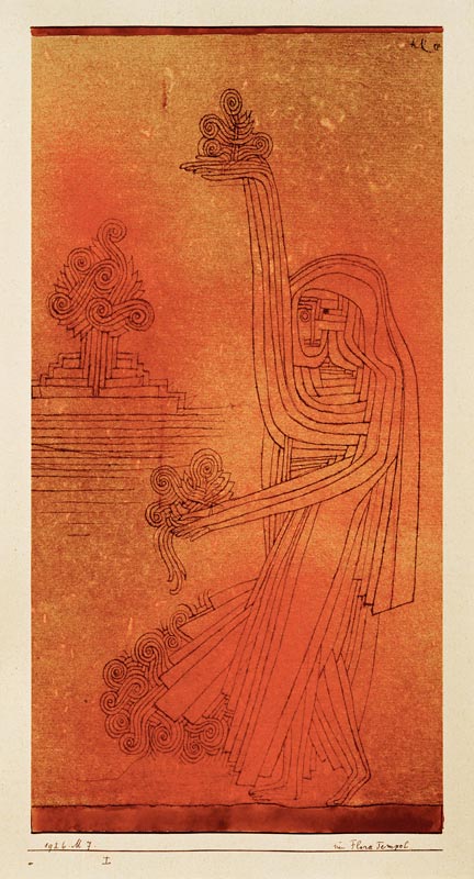 im Flora Tempel, 1926, 37 (M7). a Paul Klee