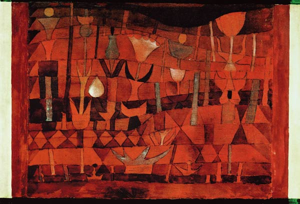 Indischer Blumengarten, 1922. a Paul Klee