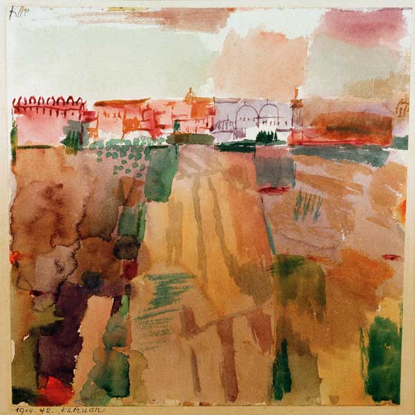 Kairouan, 1914. a Paul Klee