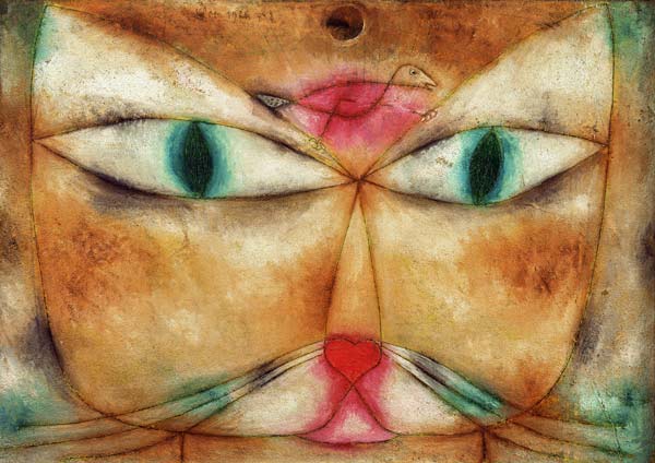 Katze und Vogel a Paul Klee