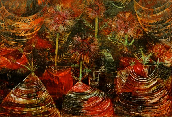 Das Fest der Astern, 1921, 206. a Paul Klee