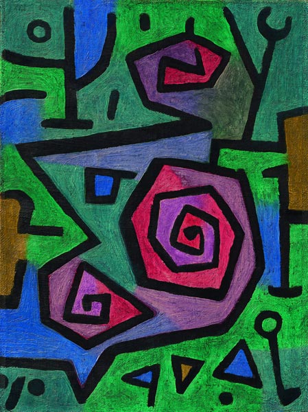 Heroic Roses a Paul Klee