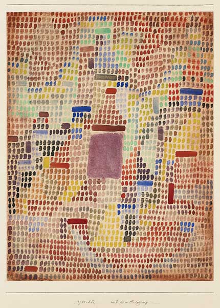 With the Entrance a Paul Klee