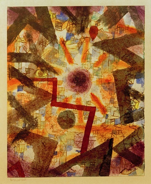 Und es ward Licht, 1918, 163. a Paul Klee