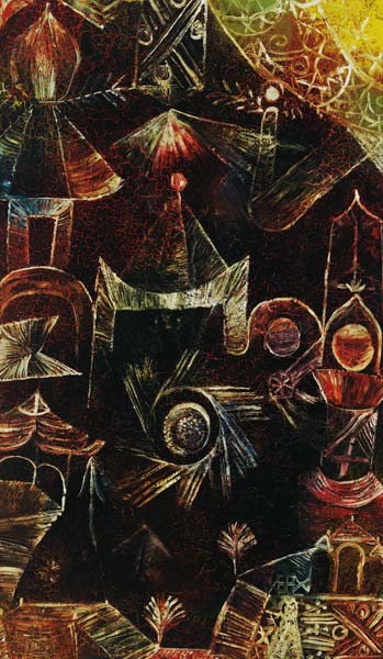 Kosmische Architectur, 1919, 162. a Paul Klee