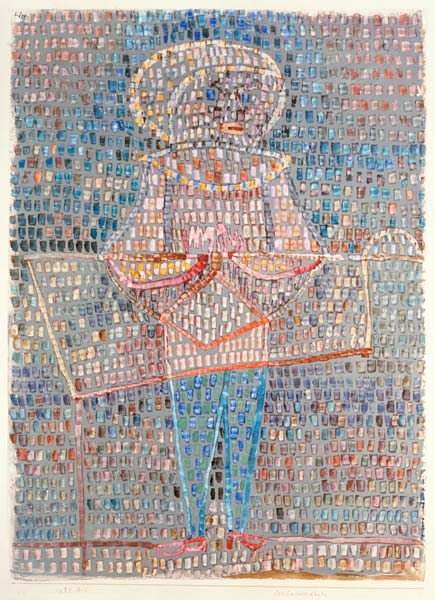 Boy dressed up a Paul Klee