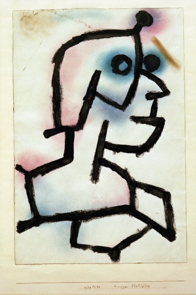 Krieger Stahlblick, 1939. a Paul Klee