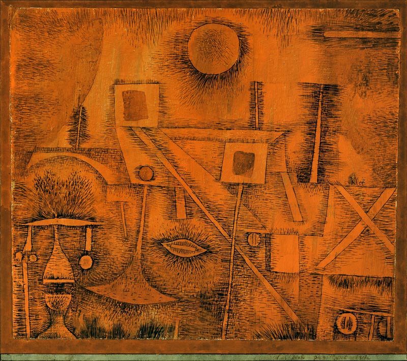 landschaftlich-physiognomisch, a Paul Klee