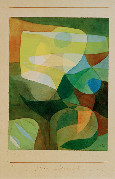 Lichtbreitung I, 1929, 242 (Y 2). a Paul Klee