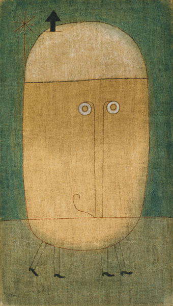Mask of Fear a Paul Klee