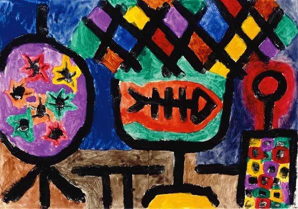 Museales Stilleben a Paul Klee