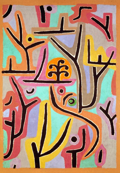 Park bei Lu, 1938. a Paul Klee