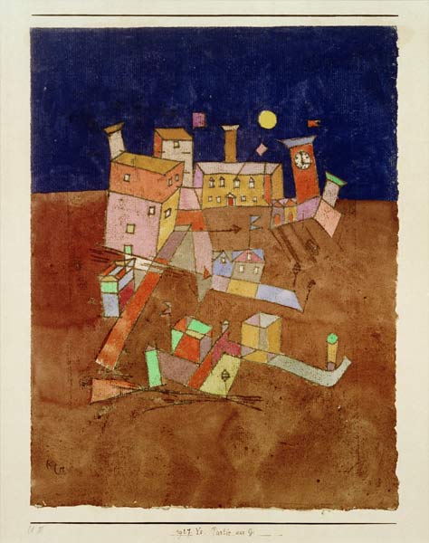 Partie aus G., 1927.245 (Y 5) a Paul Klee