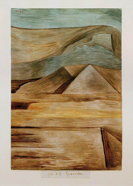 Pyramiden, 1933. a Paul Klee