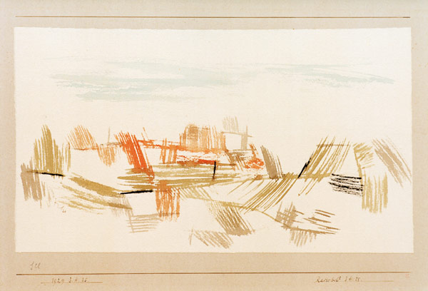 Reisebild 3.H.25, 1929.325. a Paul Klee