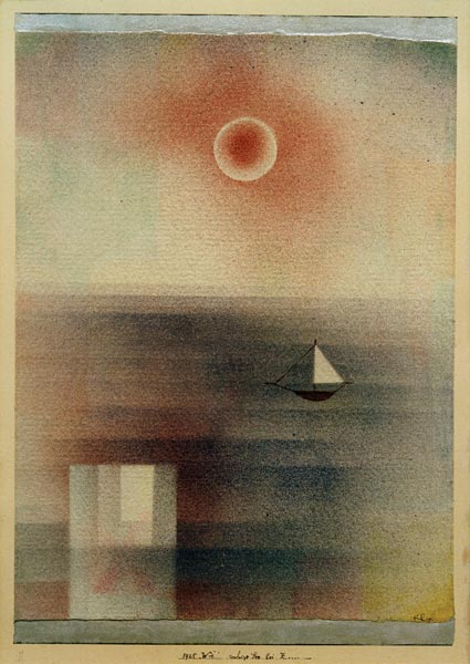 Ruhige See bei Z..., 1925.221 (Wj) a Paul Klee