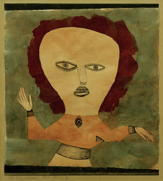 Schauspieler als Frau, 1923. 49. a Paul Klee