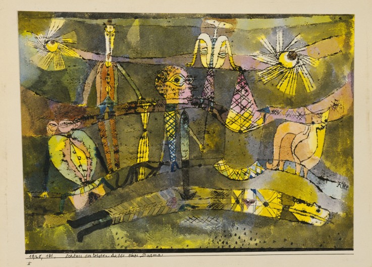 The End of the Last Act of a Drama a Paul Klee