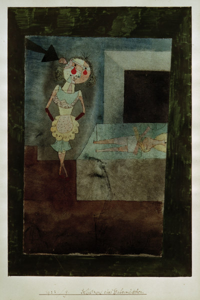 Selbstmord eines Stubenmaedchens, a Paul Klee