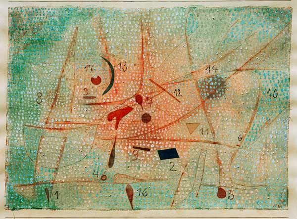 siebzehn Gewuerze, a Paul Klee