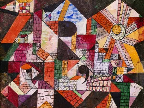 Stadt R, 1919/205. a Paul Klee