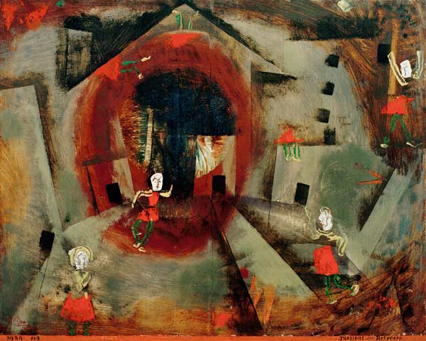 Tanzspiel der Rotroecke, 1924. 119 a Paul Klee