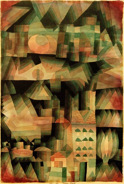 Traum-Stadt, 1921.106 a Paul Klee