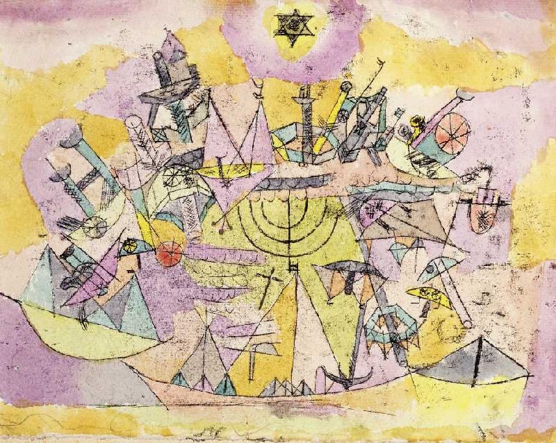 Unstern der Schiffe a Paul Klee