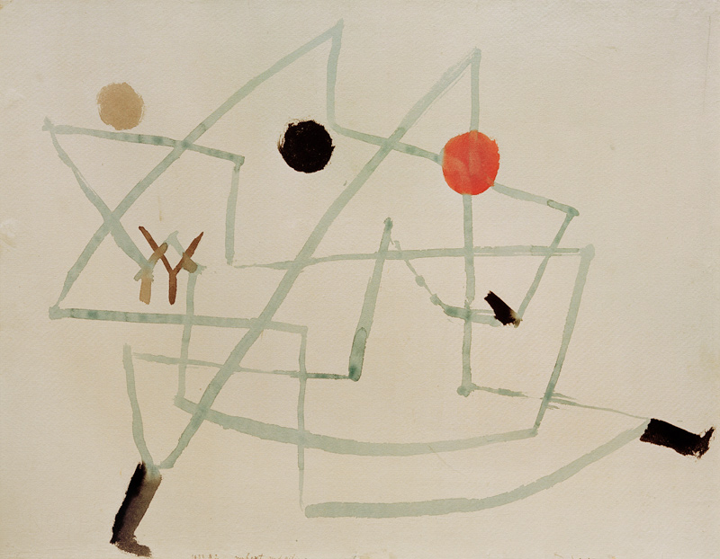 verhext und eilig, a Paul Klee