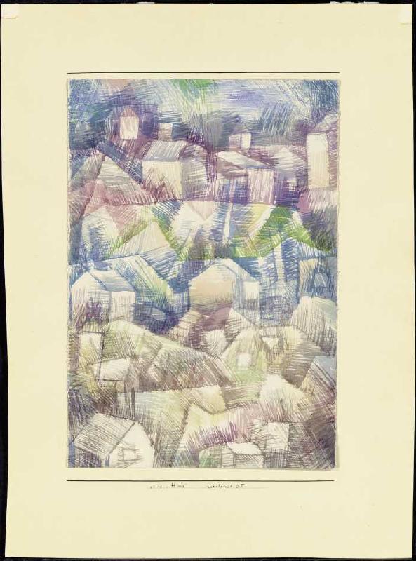Voralpiner Ort a Paul Klee