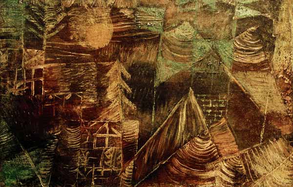 Wald-Einsiedelei, 1921, 225. a Paul Klee