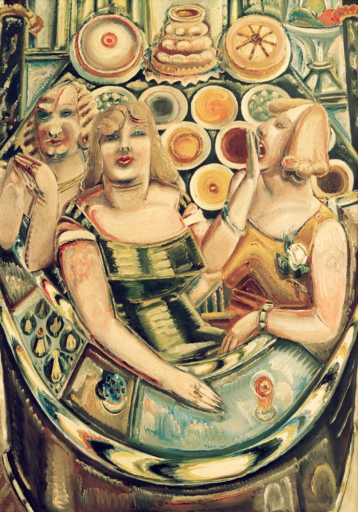 Three barmaids a Paul Kleinschmidt
