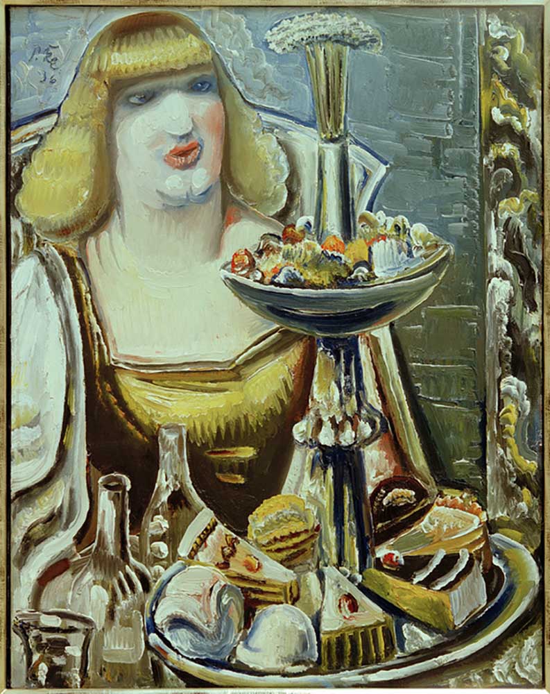 Woman with sweetmeat a Paul Kleinschmidt